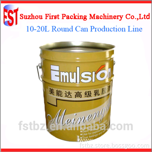 10-25L Chemical Round Pail Production Line